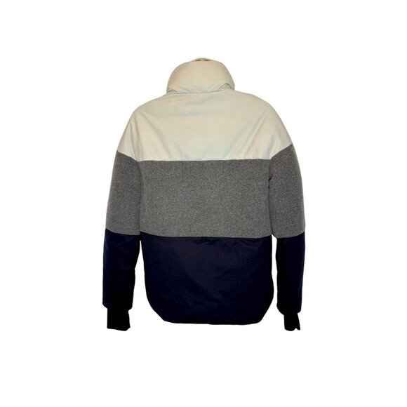 Erin Snow Lola Merino Wool Colorblock Ski Jacket Black Gray White - Size M - Picture 6 of 16